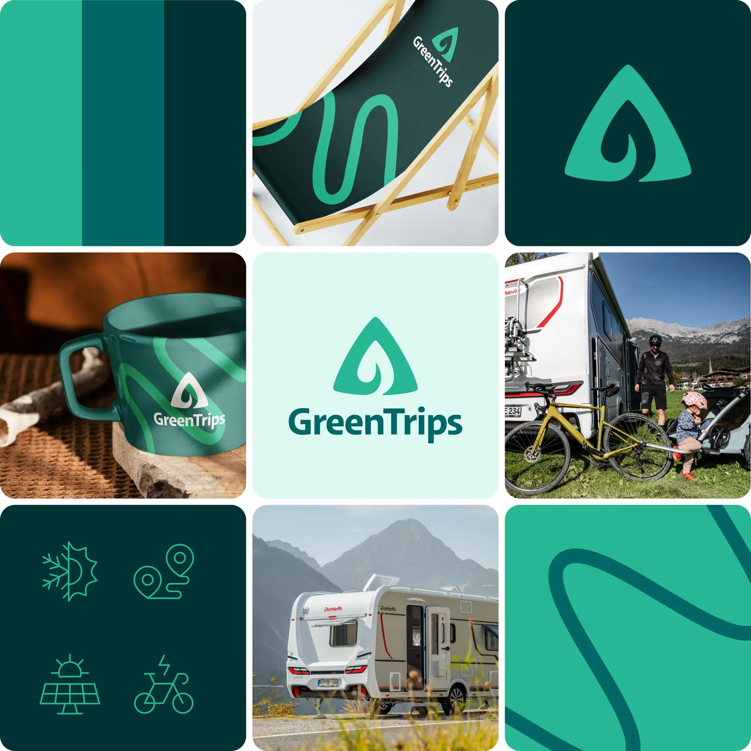 Green Trips – branding i strona internetowa z systemem wynajmu – zdjęcie 5