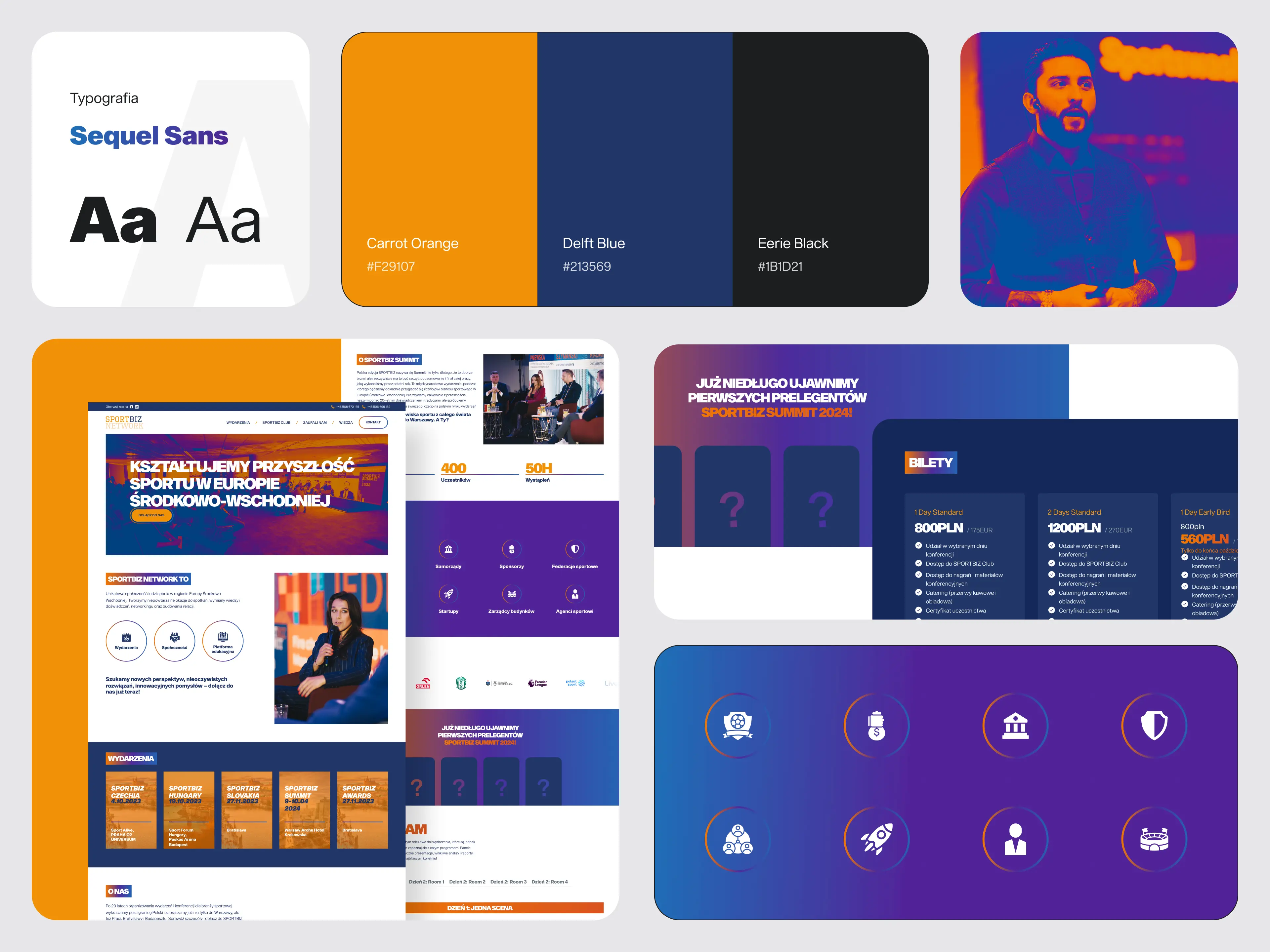 Sportbiz Network – strona wydarzeń zaprojektowana pod sprzedaż i komunikację – zdjęcie 5